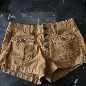 American Eagle Outfitters Tan Cargo Shorts